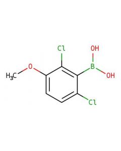 Astatech 1,3-DICHLORO-4-METHOXY-BENZENE-2-YLBORONIC ACID, 95.00% Purity, 0.25G